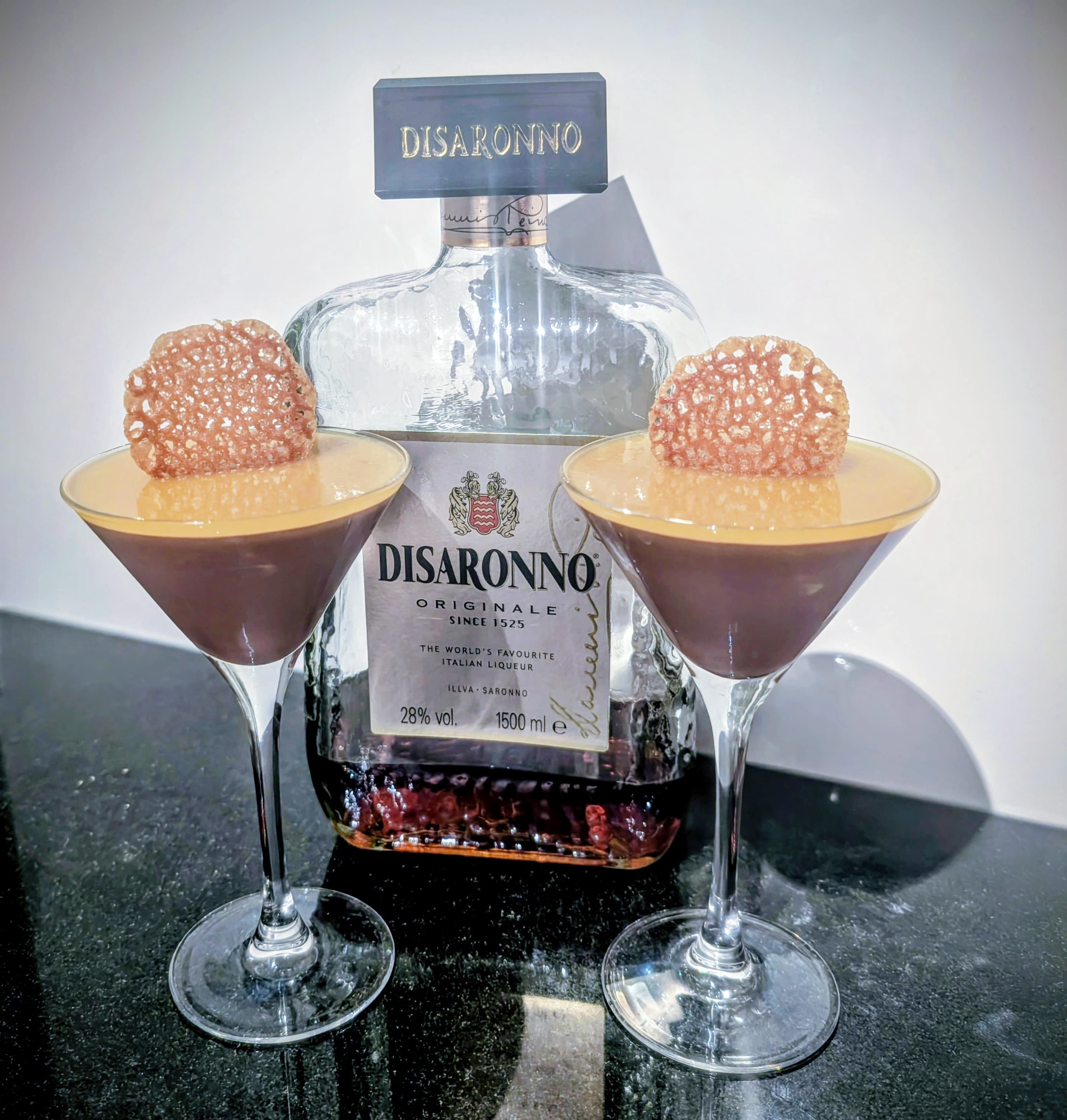 Chocolate Panna Cotta with Orange Jelly